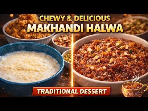 Makhandi Halwa Recipe | Authentic Pakistani Suji Halwa with Gur | Traditional Desi Dessert