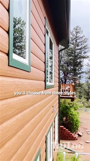 TruLog™ maintenance-free steel log siding can transform your Colorado home or cabin to give it the real log look, without the upkeep. Download the catalog to learn about our easy installation and 30-year warranty. | TruLog Siding