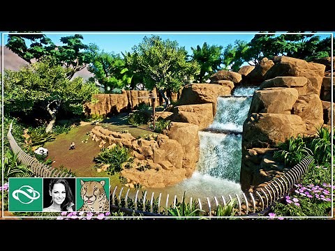 🐆 Creating the Perfect Spotted Hyena Habitat in Abuya Zoo | Planet Zoo Speed Build | Ep 7
