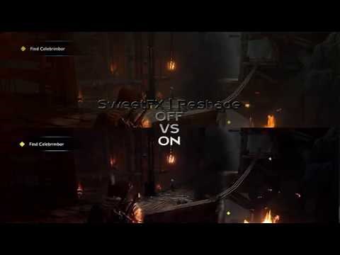 MIDDLE EARTH SHADOW OF WAR MOD | HDR Graphics Mod / SweetFX | Reshade / PC Gameplay