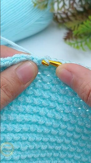 Easy pattern tutorial #knitting #crochet #handmade #tejedoras #trend #blanket #sweater #scarf #örgü￼
