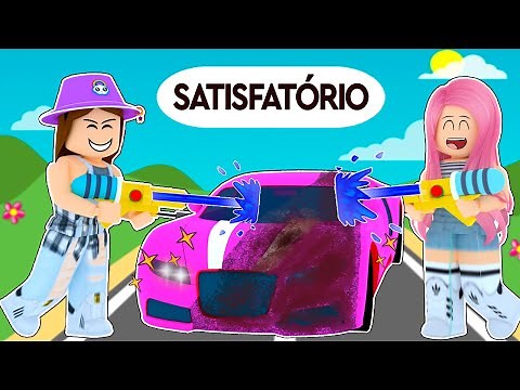 O JOGO MAIS SATISFATÓRIO DO ROBLOX (Pressure Wash Simulator)