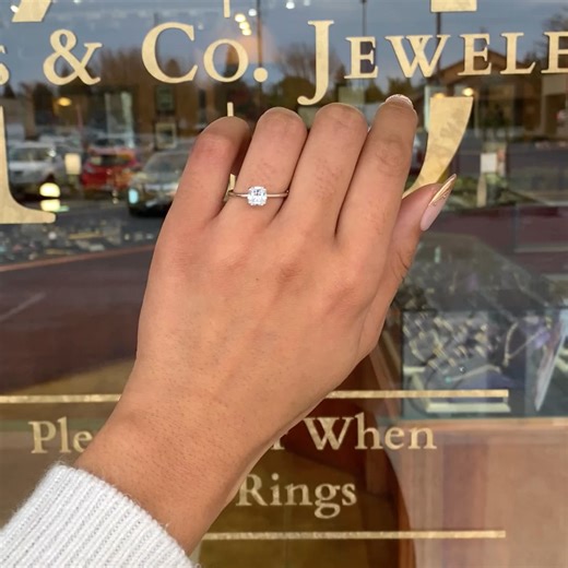 Tiffany True Diamond Solitaire Engagement Ring Tiffany & Co.