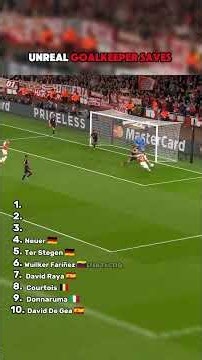 Unreal Goalkeeper Saves