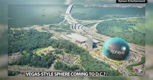 Developers want to build sphere in Washington, D.C. over looking Potomac River