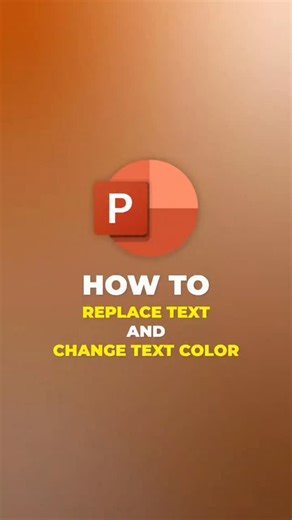 SlideCraft on Instagram: "How to replace text and change text color Need the template? click the link in bio or DM for more info, let's upgrade your presentation now! #templateppt #powerpointtemplate #professionalpresentation #animationpowerpoint #templatedesign morphppt"