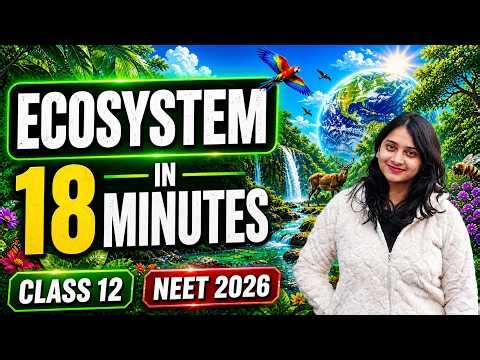 Ecosystem in 18 mins | Full Chapter Mind Map | NEET 2026 Revision 🔥