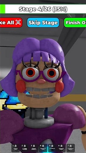 Roblox - POLICE VS 8-BIT BOSSES PRISON RUN JUMPSCARE #roblox #shorts