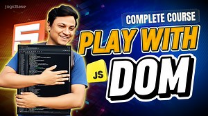 6.8K views · 193 reactions | A complete course on JavaScript Document Object Model (DOM) for Beginners by logicBase Labs. Any beginner wants to start his/her Web Development journey, this course is a must watch.  Watch the full course - https://www.youtube.com/playlist?list=PLemhNxhO9aQxSN9_E3OcicCkepyiHsc6T | Sumit Saha | Facebook