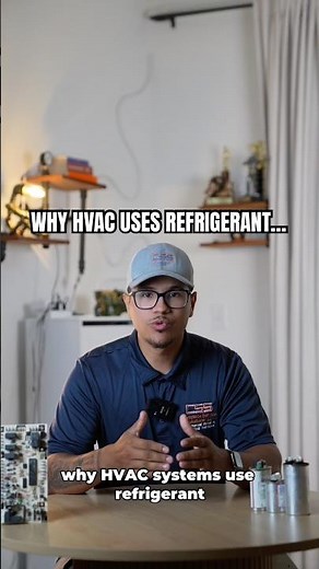 Why HVAC Systems NEED Refrigerant #hvac #hvactechnician #tradeschool