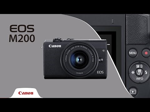 De Frente com o Produto - Canon EOS M200