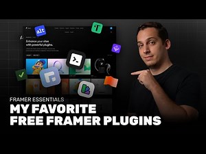 Free Essential Framer Plugins to Boost your Workflow (2025 Guide)