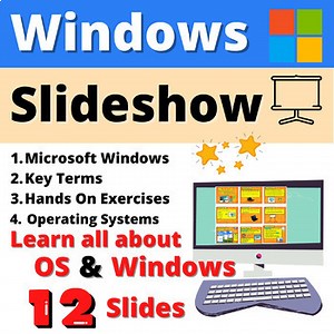 Windows Operating System Computers Activities Notes Slideshow Resource