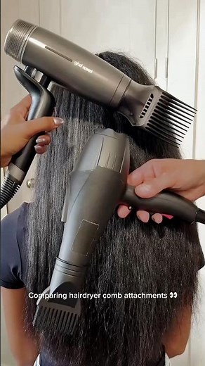 Comparing hairdryer comb attachments