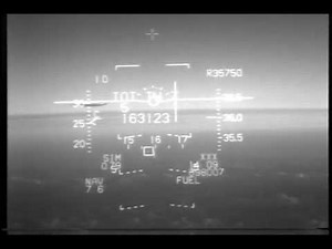 Near miss between fighter and commercial jet