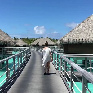 Welcome to the #ICThalasso ! 🎥 : instagram.com/jennawebbgarcia thalasso.intercontinental.com | InterContinental Bora Bora Resort & Thalasso Spa