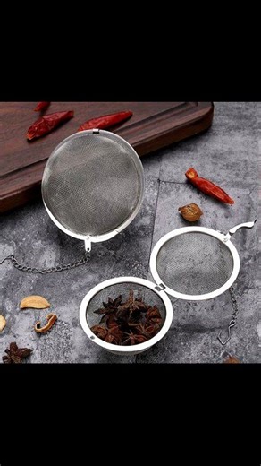 Stainless Steel Tea & Spice Infuser – Perfect for Brewing Tea, Herbs, and Broth!" #TeaInfuser #spiceinfuser #herbsandspices #herbs #teatime #wowmazon #KitchenEssentials #kitchengadgets #spices #amazonfinds #amazonmusthaves | WoWmazon | Facebook