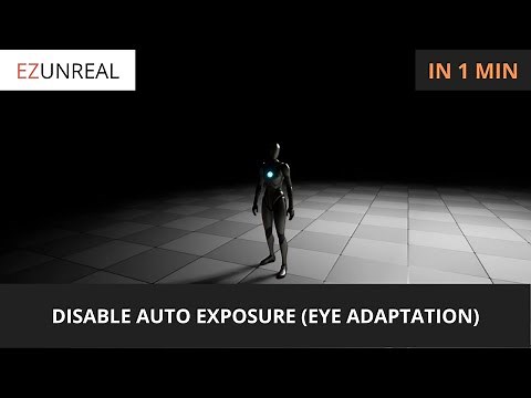 Unreal Engine 5 Quick Tutorial: How to Disable Auto Exposure (Eye Adaptation) From Your Scene