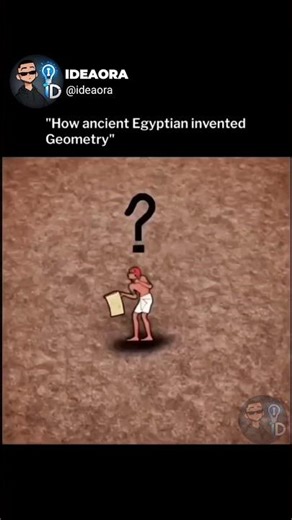 How ancient Egyptian invented Geometry 🧿
