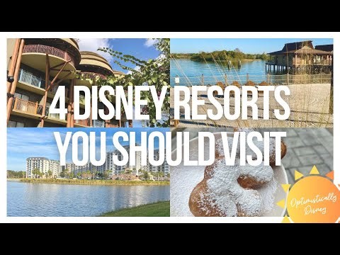 4 Disney Resorts You Should Visit On Your Next Disney Vacation!