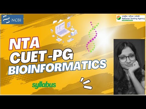 NTA CUET PG Bioinformatics Syllabus #bioinformatics #entrance #nta #syllabus #biology