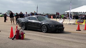 8.8K views · 232 reactions | The Air Tech Mustang just had a 257.7mph run! | The Texas Mile | Facebook