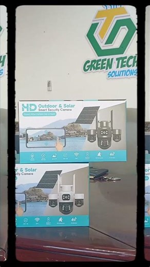 wifi smart camera smart ai camera solar outdoor