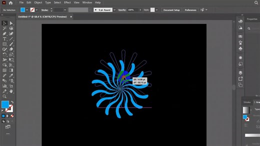 12 shares | Creative Radial Design Techniques for Modern Graphics  Explore the art of crafting stunning radial designs using Adobe Illustrator. #RadialDesign #AdobeIllustrator #GraphicDesign #CreativeDesign #ModernGraphics #IllustratorDesign #ProfessionalDesign | GraphixFlow Studio | Facebook