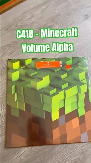 C418 - Minecraft Volume Alpha - Vinyl Record #minecraft #vinyl #record