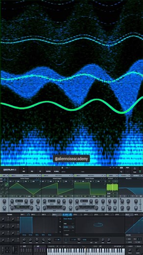 Alien Noise Academy | Music Production on Instagram: "The Rössler attractor is a mathematical model that exhibits chaotic behavior, similar to the Lorenz system, but with a smoother and more continuous trajectory. In sound design and modulation, chaotic attractors like Rössler can be used to create complex, evolving textures, dynamic filtering, and non-repetitive modulations. #musicproduction #sounddesigner #sounddesigntips #sounddesigning #musicproductiontutorials #sounddesigners"