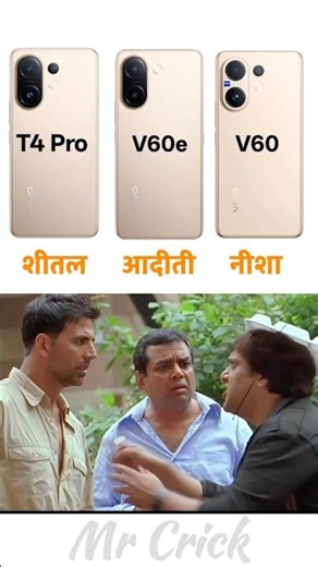 Aditi He Sheetal hai! Same Same But Different, with a Twist #vivov60e #v60 #t4pro