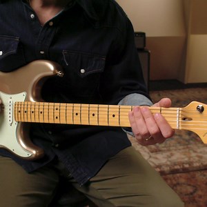 The All-New American Professional Classic Stratocaster® features Coastline™ ‘57 singlecoil Stratocaster pickups that offer a bigger, sweeter tone with depth, punch and sparkle. | Fender