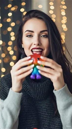 Super Soft Jelly Sounds | Satisfying Mukbang #ASMR #JellyBear #TeddyBearASMR #ColorfulJelly #Mukbang