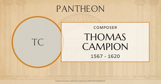 Thomas Campion Biography | Pantheon