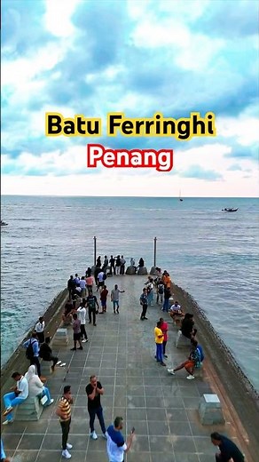Batu Ferringhi Beach | Stunning Aerial Drone View of Penang’s Most Famous Beach |
