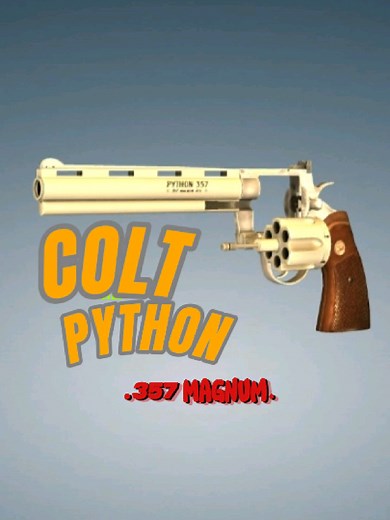 colt python 357 magnum #GunAnimation #MechanicalEngineering #GunExplained #GunDesign #EngineeringMarvel