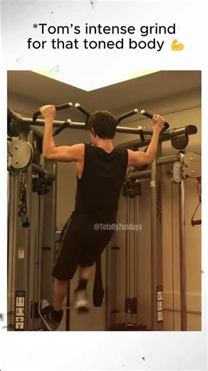 Tom’s Intense Grind for That Toned Body 💪🔥#TomHolland #Zendaya #Tomdaya
