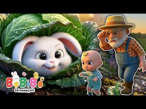 🐰 Mon Petit Lapin 🥕 | Comptine Classique + Jeu Coucou 👀 | BoBiBo en Français
