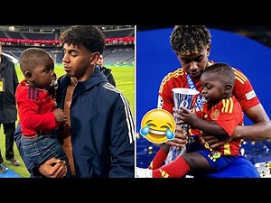 Lamine Yamal's Little Brother Funny Moments 😂