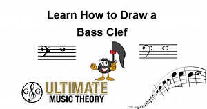 Learn How to Draw a Bass Clef