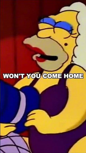 The Simpsons - Abe Simpson Wears A Dress During WW2