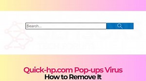 Quick-hp.com Pop-ups Virus - Removal Guide
