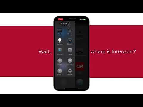 How Do I Use Intercom on Control4 App