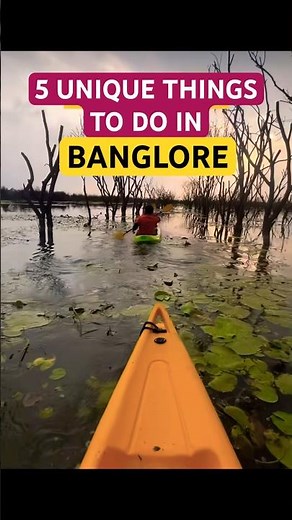 5 unique things to do in Bangalore #bangalore #itinerary #thingstodoinbangalore #karnataka #shorts