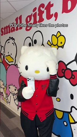 He's been promoted 📸✨ #HelloKitty #DearDaniel #Sanrio