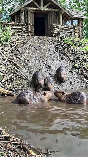 These Baby Beavers Are Too Cute #wildlife