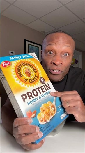 HONEY BUNCHES OF OATS PROTEIN - HONEY & ALMOND #nutrition #cereal #foodreview