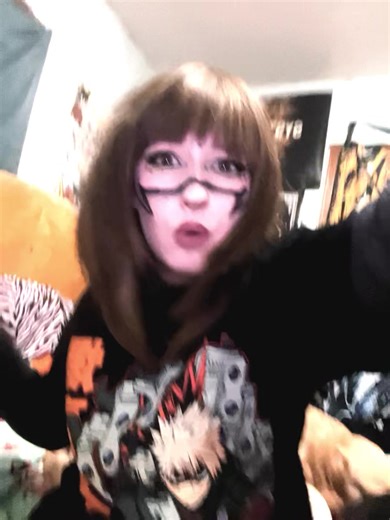 Tried doing bakugo makeup#fypシ #bakugoukatsuki #mha #anime