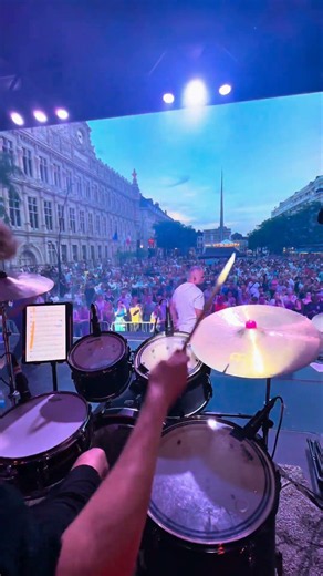📸🥁DRUM CAM LIVE - LE CHANTEUR Hommage à Daniel Balavoine #drumcam #drumlive #danielbalavoine