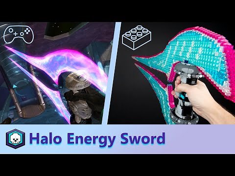 LEGO Halo 2 🔹 Life Size LEGO Energy Sword